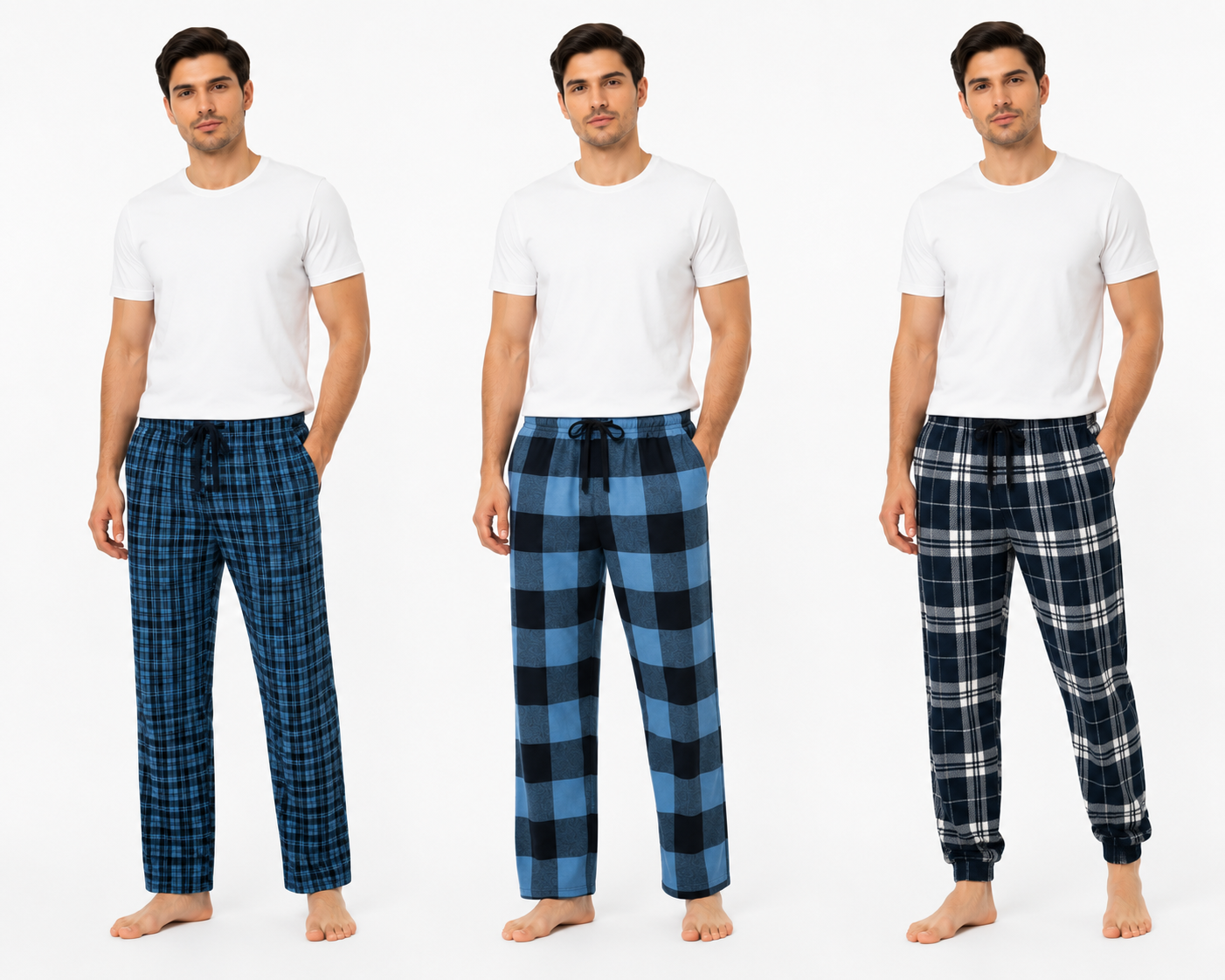 شلوار راحتی مردانه اسمارا (Esmara Men) – فلانل چهارخانه