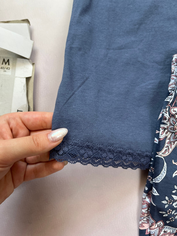 ست تاپ و شلوارک راحتی زنانه نخی اسمارا Esmara مدل Short Pyjama Set